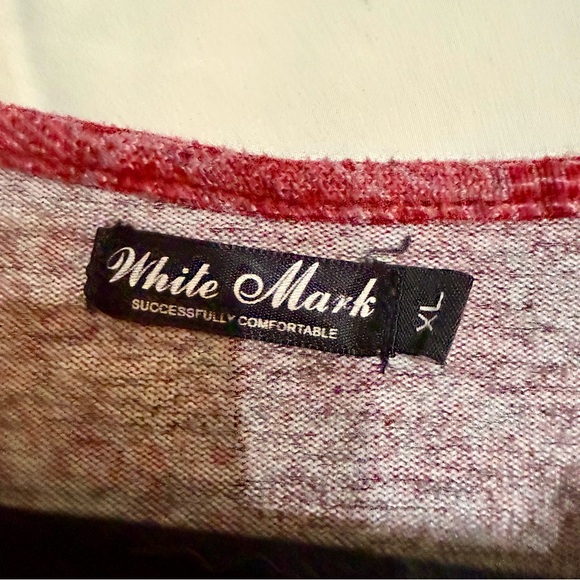 White Mark Red Casual Sweater Dress - Picture 5 of 5